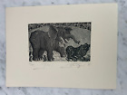 CAPOVA -- EX LIBRIS -- "Elephant and Other Animals"