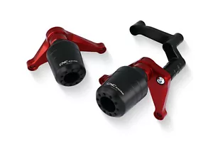 Ducati Panigale V4 / V4 S CNC Racing Frame crash protections Slider Motogp Red - Bild 1 von 1