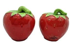 Vintage Salz und Pfefferstreuer Erdbeeren Ron Jorden - Bild 1 von 5