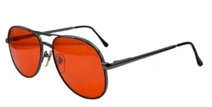Vintage Titmus BC103 Gunmetal Pilot Sunglasses W/ NEW LENSES! - Picture 1 of 8