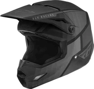 FLY RACING KINETIC DRIFT HELMET MATTE BLACK SIZE YTH SMALL - Picture 1 of 4