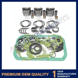 Rebuild Kit Piston&Main/Con Rod Bearing&Full Gasket Kit for Yanmar 3TNV74 Engine - Picture 1 of 1