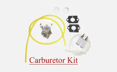 Kit de carburador de carburador apto para bombilla de bujía de tubo de combustible Ryobi RLT30HT RBC30SES Foto 1 de 4