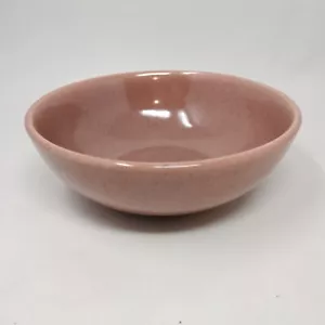 Vintage Laurel California Cerama Steinzeug 8 1/2" Servierschüssel gesprenkelt rosa - Bild 1 von 7