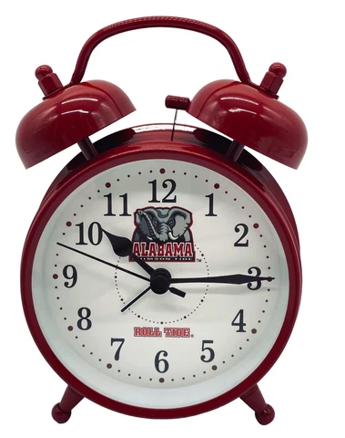Alabama Crimson Tide Vintage Alarm Clock by Eagles Wings-NIB Cover