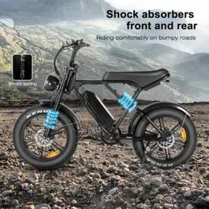 Lagads Ebike H9 48V 15AH 750W 20 "Fat Tire Electric Bicycle - Picture 1 of 6