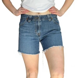 Tommy Hilfiger Women's 90s Vintage Style Denim Shorts – Size 6 - Picture 1 of 6