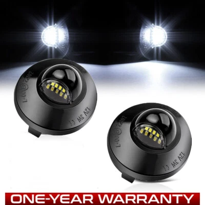 LED License Plate Light Housing 99-16 Fit for Ford Superduty F250 F350 F450 - Image 1 of 4