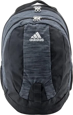 Adidas Mochila Diario Trabajo Escuela Viaje Deporte Unisex Bolso Gris Negro Envío Rápido Foto 1 de 4