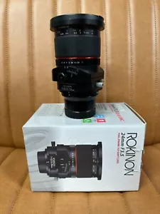 SAMYANG TILT/SHIFT OBJEKTIV 24mm F3.5 ED AS UMC für Sony E - Bild 1 von 5
