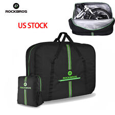 ROCKBROS Folding Bike Carrier Bags With Storage Bag High Capacity Easy Carry Bag