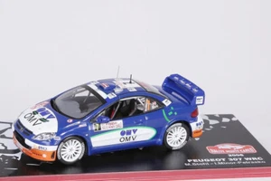 Peugeot 307 WRC #7  Rally Monte Carlo 2006 blau/Beschriftung Altaya 1:43 NEW/OVP - Bild 1 von 4