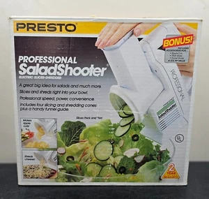Presto Professional Salad Shooter Model 02970 Electric Slicer-Shredder - Picture 1 of 9