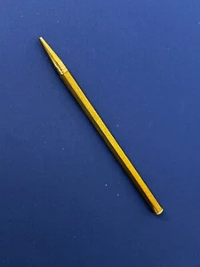 Lápiz mecánico vintage desconocido tono dorado antiguo - Imagen 1 de 9