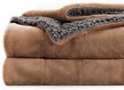 Luxury Flannel Blanket Micromink Mink Ac Comforter Winter Razai Quilt King Size