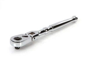 Unidad de 1/4 de pulgada TEKTON 90 DENTS x trinquete de liberación rápida flexible de 6 pulgadas | SRH31006 - Imagen 1 de 8