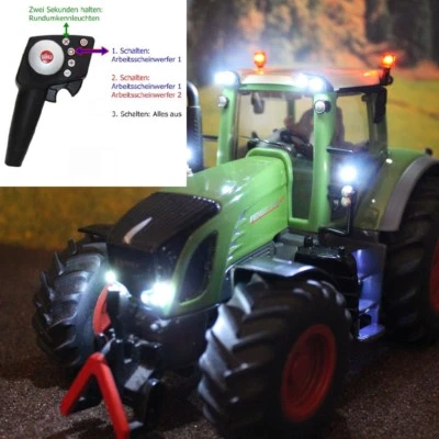 Fendt 939 Siku Control 6880 + komplettem Lichtumbau NEU Umbau 1:32 - Bild 1 von 4
