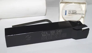 SECO CFIL 100 04D Nut Trenn Drehen Werkzeughalter 1" Vierkant Schaft - Bild 1 von 3