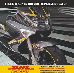 Gilera Runner 50 ST 125 ST 200 ST Replica Decals Stickers Custom + Rims Kit NEW - Picture 1 of 7