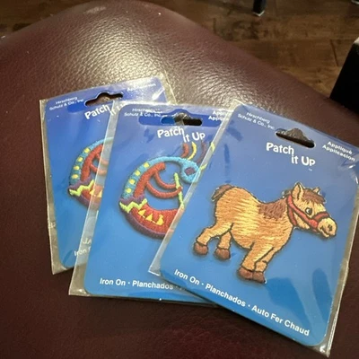 Lot of 3 Hirschberg Schutz Decorative Details Embroidered Patch Mixed Theme NIP - Image 1 of 4