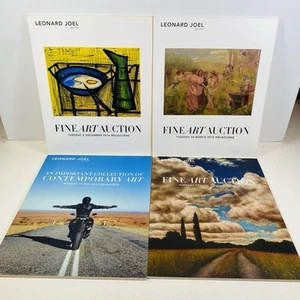4 Lot Leonard Joel Contemporary Art Fine Art Catalogue 2014-2015 Melbourne - Picture 1 of 17