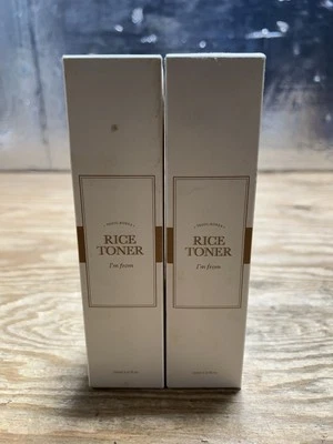 I'm from Rice Toner for Sensitive Skin, extrato de arroz da Coreia, 5,07 oz. Pacote com 2. - Imagem 1 de 4