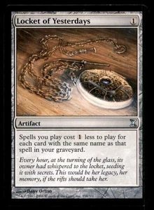 MTG Locket of Yesterdays LP Light Play Time Spiral [5248] - Picture 1 of 1