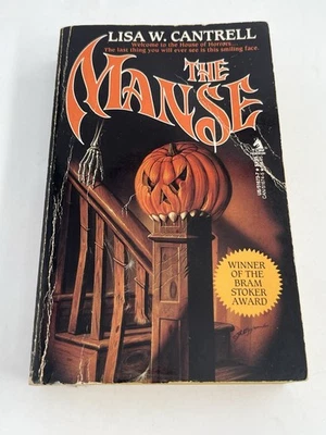 THE MANSE Lisa W. Cantrell TOR HORROR 1st Printing Paperback 1987 - Image 1 of 4