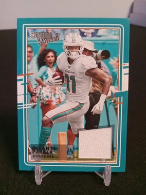 2020 Donruss Threads Devante Parker Patch Player/Used Material - Image 1 of 2