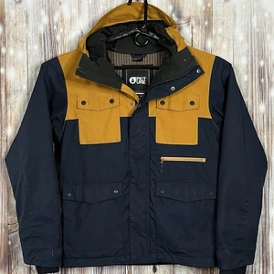 Picture Organic Hidli Jacke Herren Small Kapuze Dryplay Bio Shell wasserdicht SCHÖN - Bild 1 von 24