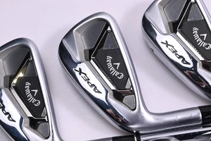 Left Hand Callaway Apex 21 Irons / 5-PW / Regular Flex Elevate MPH 95 Shafts - Picture 1 of 7