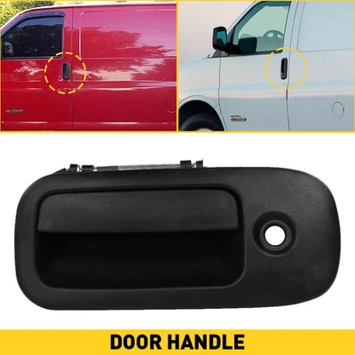 Manija delantera de la puerta exterior del lado del conductor para camioneta Chevy Express GMC Savana 1996-09 Foto 1 de 4