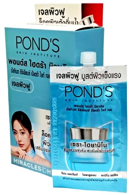 Pond's Hydra Miracle Ultimate Resilience Ultra Light Gel Cera- Hyamino 6.5g x 6 - Image 1 of 4