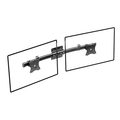 Dual Monitor Wall Mount, Single to Double Bracket Adapter, Horizontal Assembl... - Image 1 of 4
