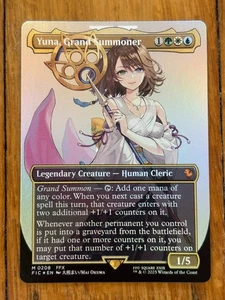 Yuna, Grand Summoner - Final Fantasy - Magic The Gathering - Foil - 0208 - Imagen 1 de 3