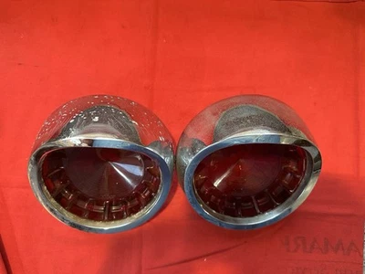 Dodge Dart Pioneer Phoenix 1960 luz trasera lente bisel carcasa conjuntos par (2) Foto 1 de 4