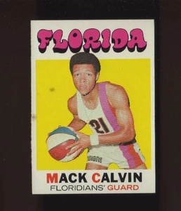 1971-72 Topps #160 ... Mack Calvin ... EXMT - Picture 1 of 2