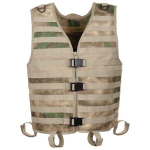 MFH Jacket Vest Tactical Military Man System Modular Light Hdt-Camo Fg