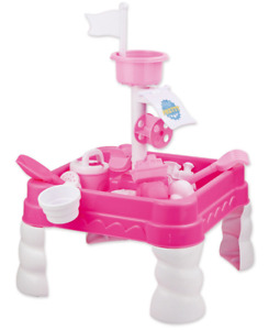 Mädchen Rosa Sand Und Wasser Spiel Tisch Kinder Outdoor Garten & Sandkasten Toys