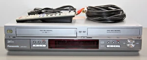 Panasonic DMR-ES30V VCR DVD Combo Player Recorder w Remote WORKS but bad display - Picture 1 of 6