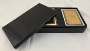 carte da gioco vintage FENDI poker set soprammobile di lusso Playing Card Negro - Picture 1 of 16