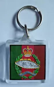LLAVERO DOBLE CARA REGIMIENTO TANQUE REAL - Imagen 1 de 1