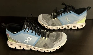 ON Cloud X Shift Womens Size 10.5 Running Shoes Blue Gray Green VERY CLEAN - Picture 1 of 7