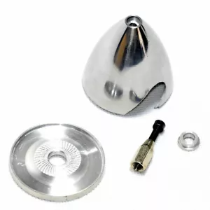 2 Blade 4in 102mm Aluminum Spinner for Nitro Glow Engine Propeller RC Airplane - Picture 1 of 10