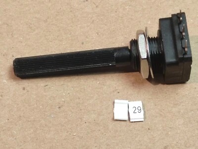 Potentiometer 100kOhm lin 100K linear Drehwiderstand Poti Widersta 6mm Achse - Bild 1 von 4