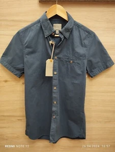 New Ted Baker Shirt Short Sleeve Blue Mens Size Small 2 - Picture 1 of 7