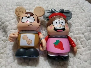 Vinylmation Gravity Falls Jelly Mabel & Peanut Butter Dipper Pines sin caja 3" - Imagen 1 de 2
