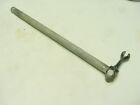 BSA A10 A7 A65 EARLY REAR BRAKE SHAFT WITH ARM PART # 42-4359 CAST IN IT, 12 1/2