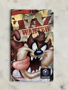 Taz Wanted  |  Nintendo Gamecube  |  Manual - Picture 1 of 5