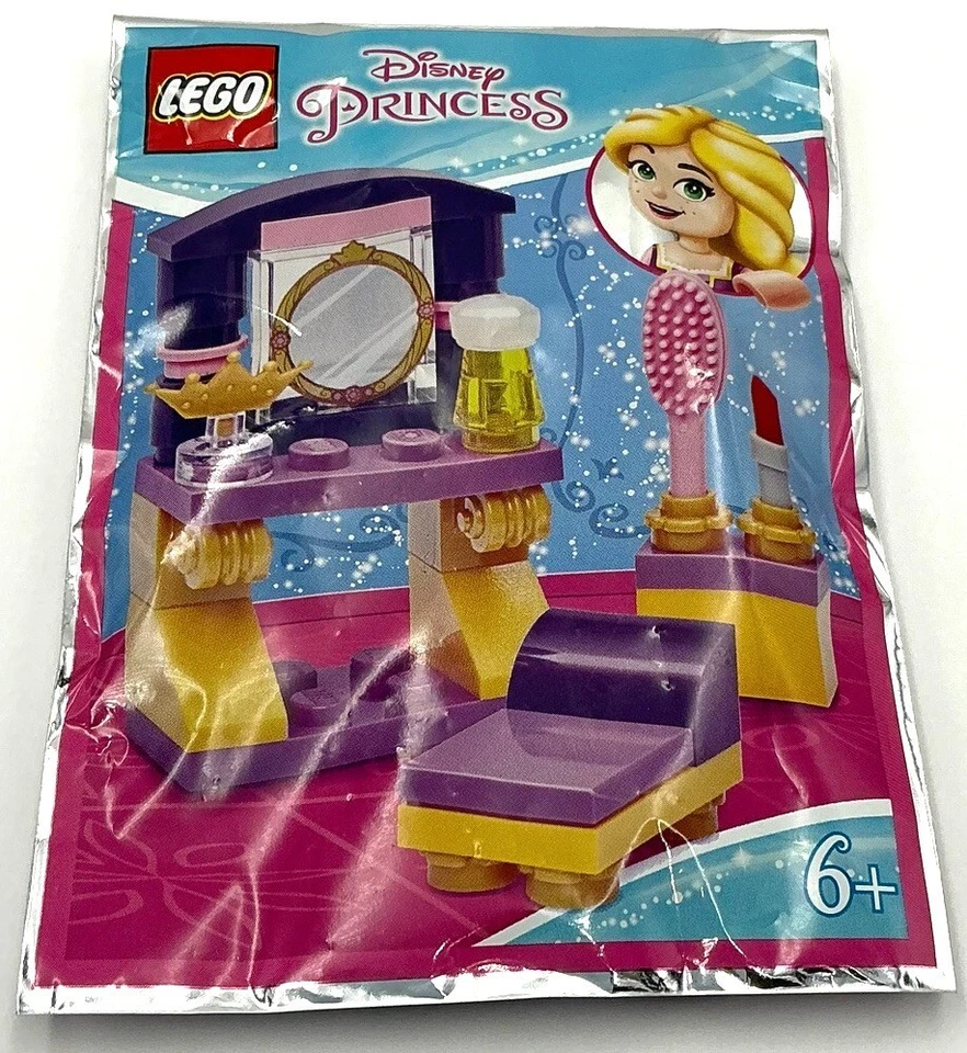 Lego New Rapunzel's Dressing Table Foil Pack Friends - Image 1 of 1